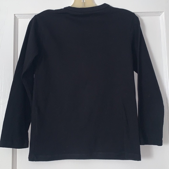Children’s Place Birthday Gamer Shirt 5/6 EUC Black Long Sleeves - Picture 6 of 7